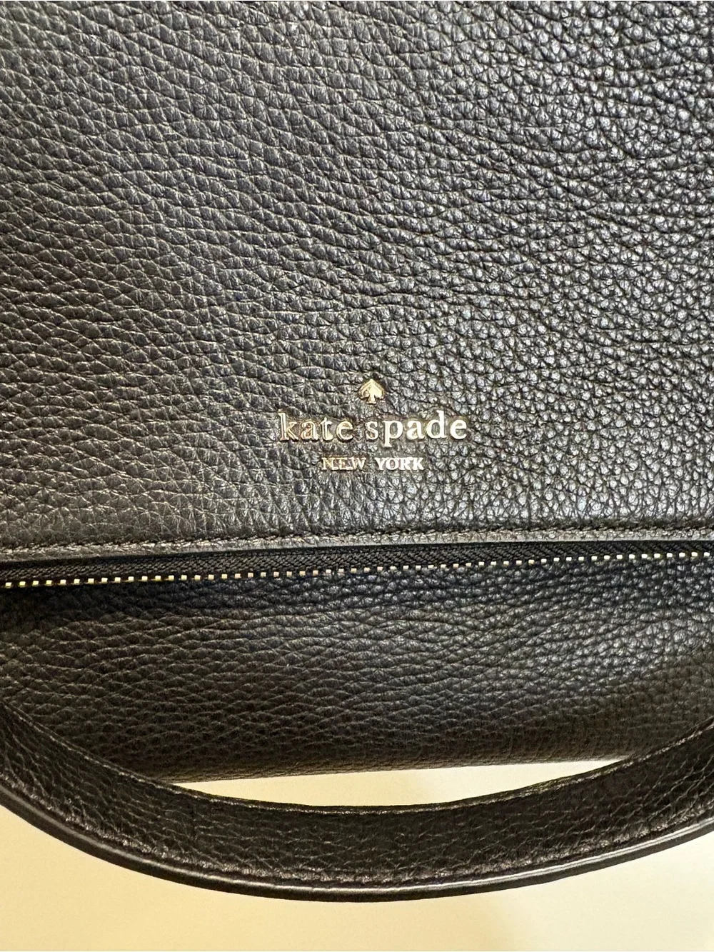 Kate Spade New York Leila Pebbled Leather Medium Flap Shoulder Bag - Picture 3 of 9
